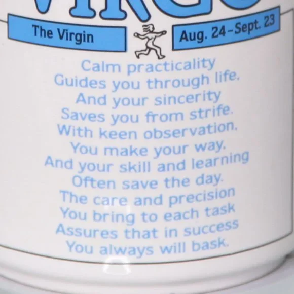 Virgo Mug - Great For Anyone Who Was Born Between Aug 24-Sept 23 - Birthday - Picture 3 of 3